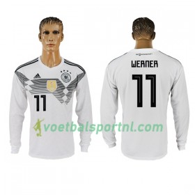 Duitsland Werner 11 Thuis Shirt WK voetbal 2018 L/S